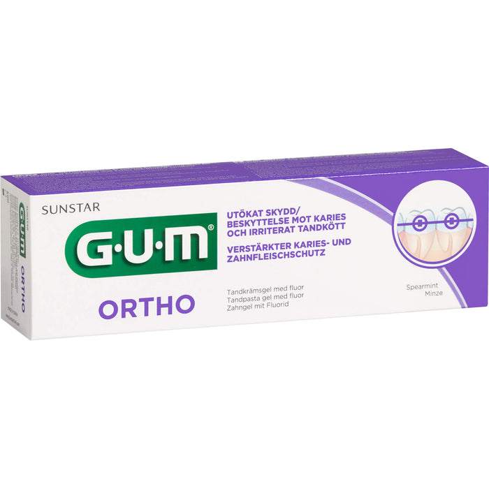 Gum Ortho Zahngel, 75 ml ZGE