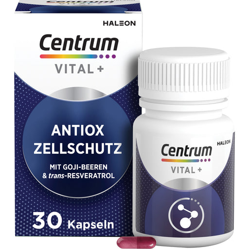 Centrum Vital+ Antiox Zellschutz Kapseln, 30 St. Kapseln