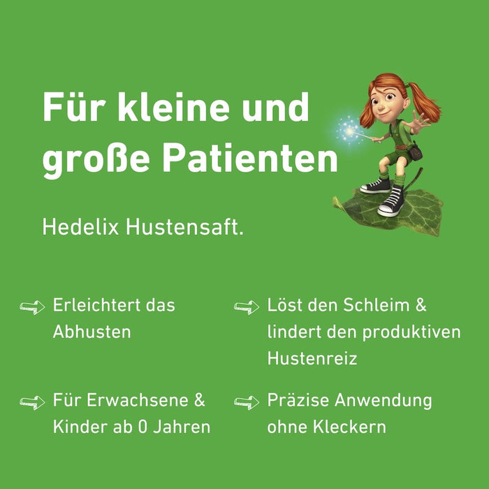 Hedelix Hustensaft – sanft und wirkungsvoll, 200 ml Lösung
