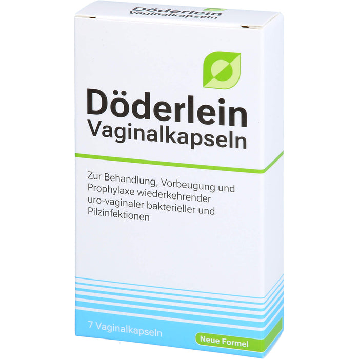 Döderlein Vaginalkapseln mit Milchsäurebakterien, 7 St. Kapseln