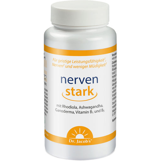 Dr. Jacob's nervenstark Kapseln für Nerven, Psyche & weniger Müdigkeit, 100 St. Kapseln