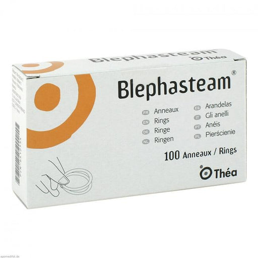 Blephasteam Ringe zur Anwendung mit der Blephasteam Brille, 100 St. Zubehör