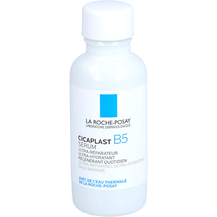 La Roche-Posay Cicaplast B5 Serum reparierendes und feuchtigkeitsspendendes Gesichtsserum mit 10 % Dexpanthenol, 30 ml Lösung
