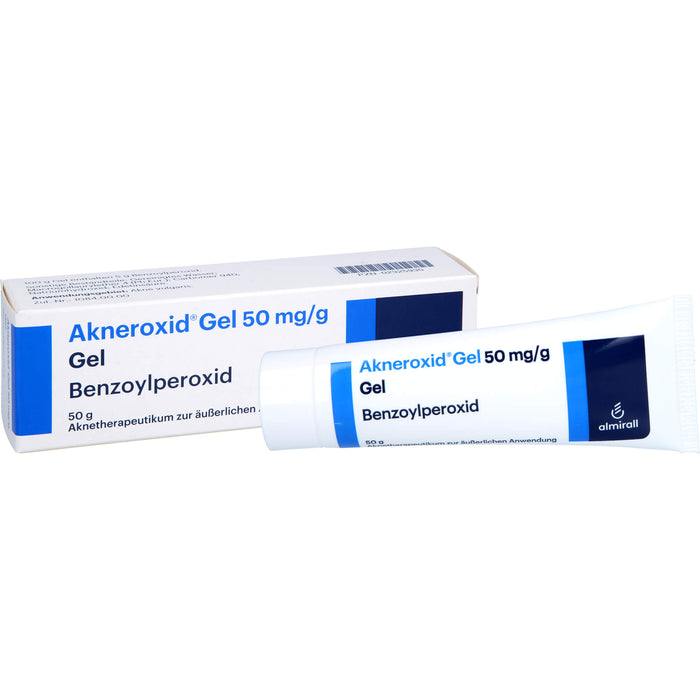 Akneroxid Gel 50 mg/g Aknetherapeutikum, 50 g Gel