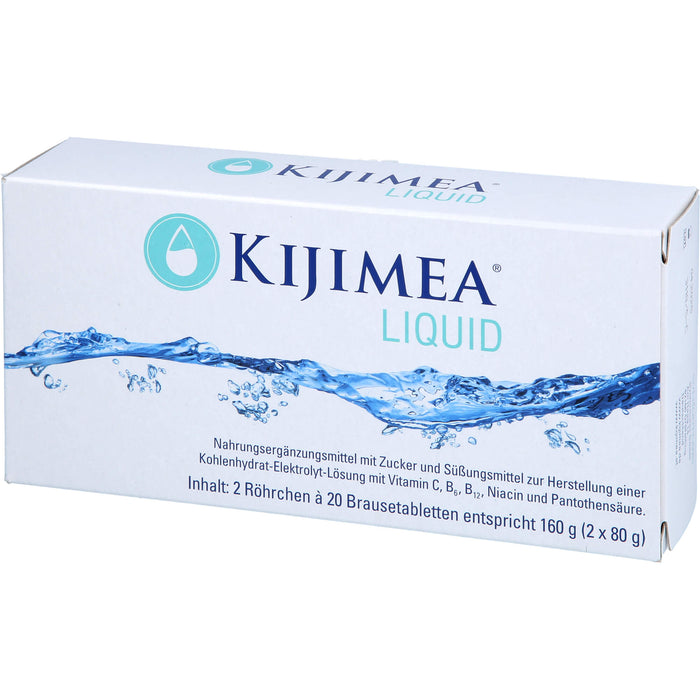 KIJIMEA Liquid Brausetabletten, 40 St. Tabletten