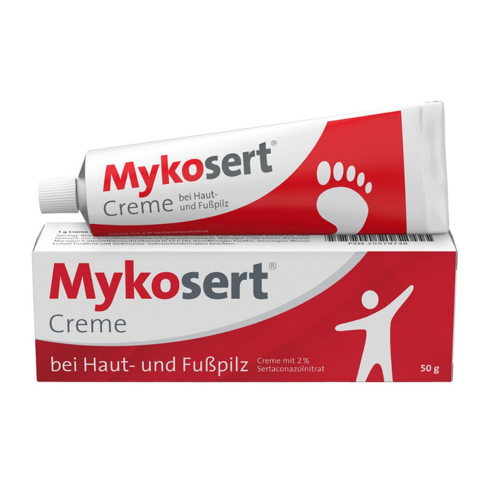 Mykosert Creme bei Haut- und Fußpilz, 50 g Creme