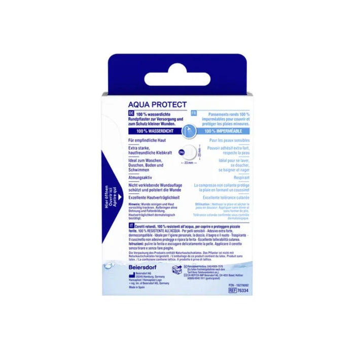 Hansaplast Aqua Protect Rundpflaster 100% wasserdicht, 24 St. Pflaster