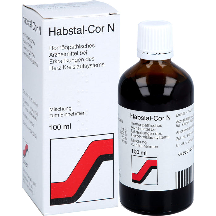 Habstal-Cor N flüssige Verdünnung für Herz- und Kreislauf, 100 ml Lösung