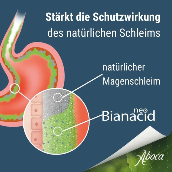 NeoBianacid Tabletten Minzgeschmack bei Reflux, Sodbrennen und Magenschmerzen, 70 St. Tabletten
