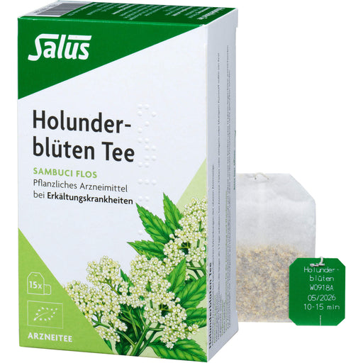 Holunderblüten Arzneitee Sambuci flos Salus, 15 St FBE