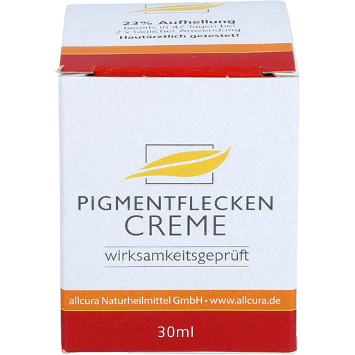 allcura Pigmentflecken Creme, 30 ml Creme