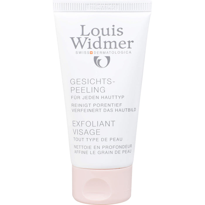 Widmer Gesichtspeeling leicht parfümiert, 50 ml GEL