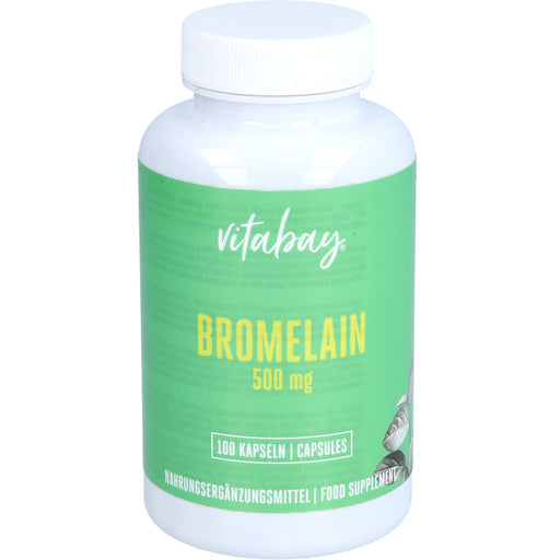 Bromelain 500 mg 1200 F.I.P aus Ananas vegan, 100 St KAP