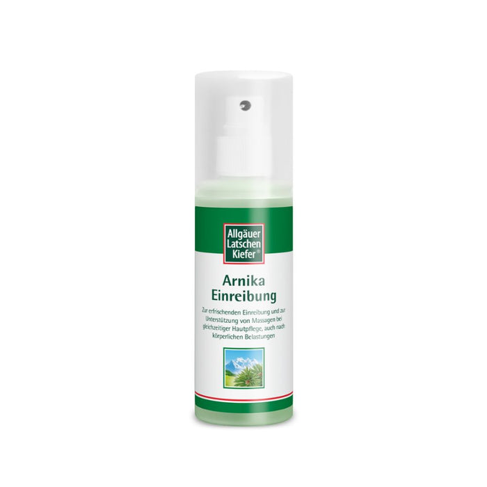 Allgäuer Latschenkiefer Arnika Einreibung zur Massage und Hautpflege, 100 ml Öl