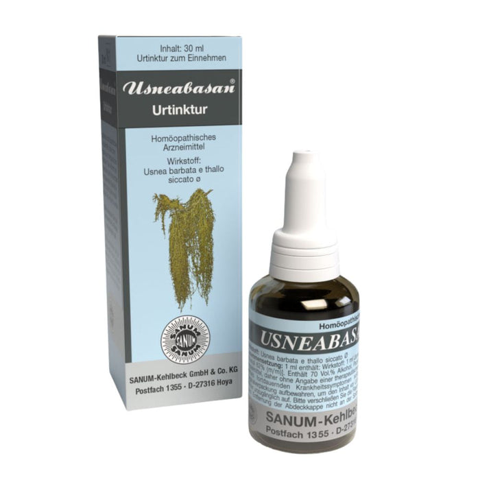 SANUM-KEHLBECK Usneabasan Urtinktur, 30 ml Lösung