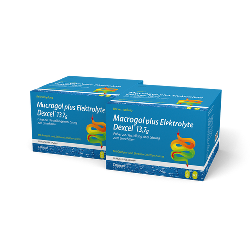 Macrogol Dexcel plus Elektrolyte bei Verstopfung, 100 St. Beutel
