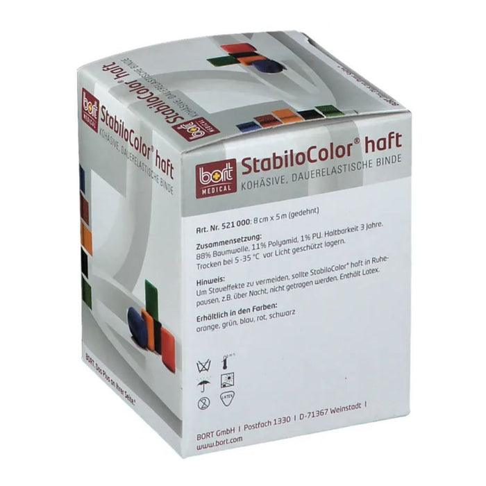 BORT STABILOCOLOR haft 8cm rot, 1 St. Binde