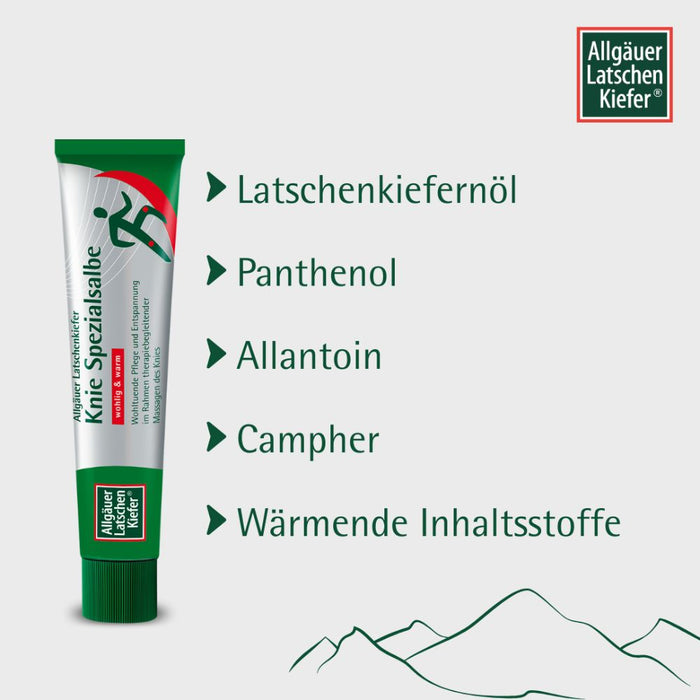Allgäuer Latschenkiefer Knie Spezialsalbe, 50 ml Salbe