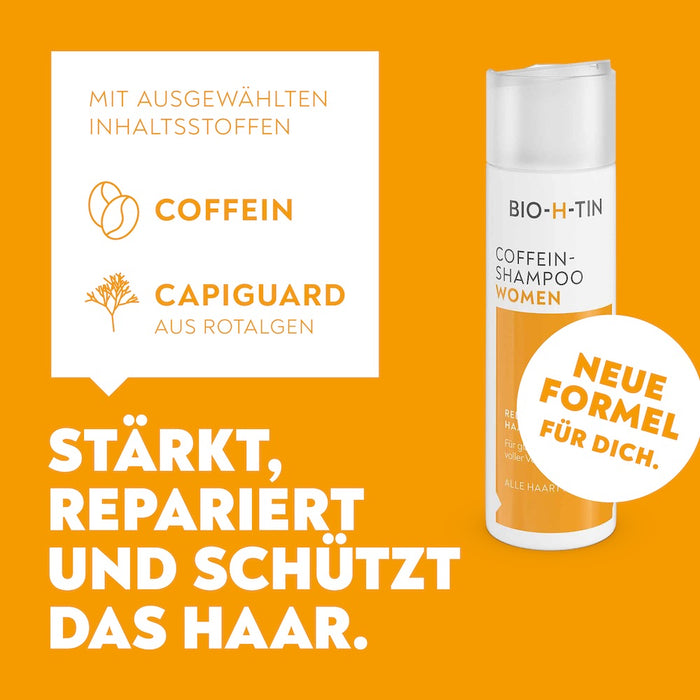 BIO-H-TIN Coffein-Shampoo WOMEN, 200 ml Shampoo