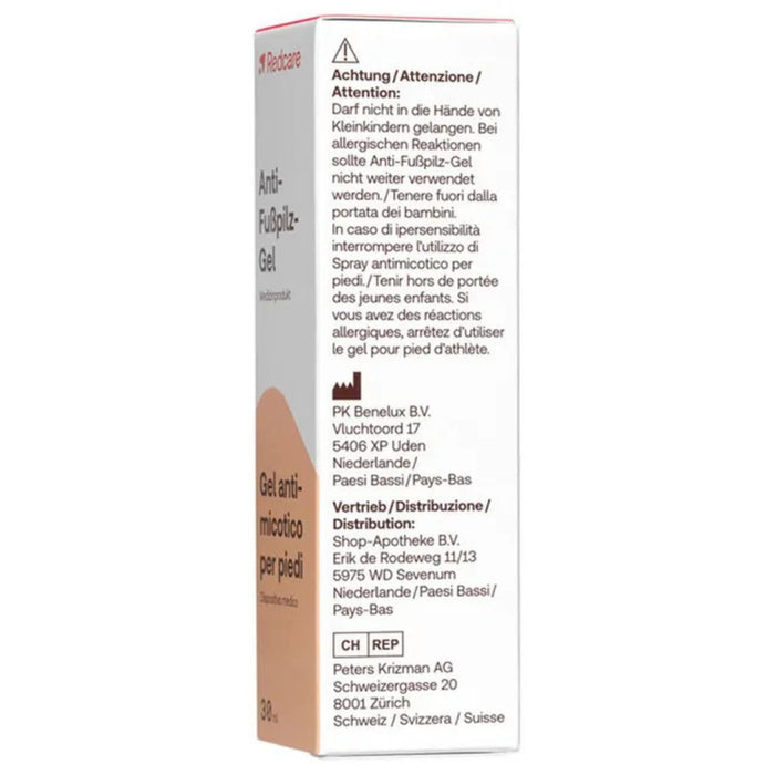Redcare Anti-Fußpilzgel, 30 ml Gel