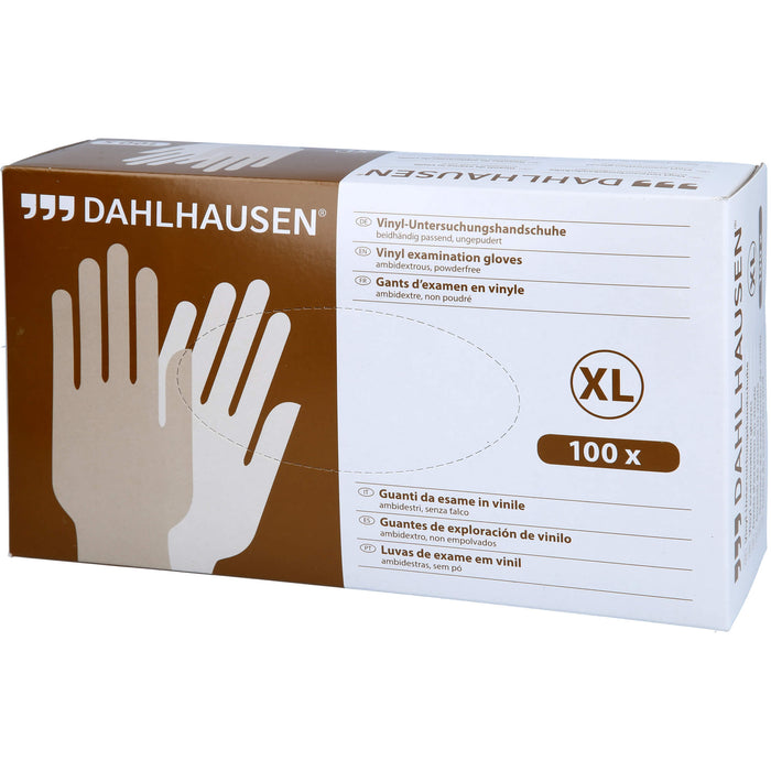 Vinyl-Handschuhe ungepudert Gr. XL, 100 St HAS