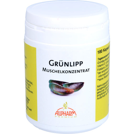 Grünlipp Muschelkonzentrat, 180 St KAP