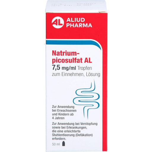 Natriumpicosulfat AL 7,5 mg / ml bei Verstopfung, 50 ml Lösung