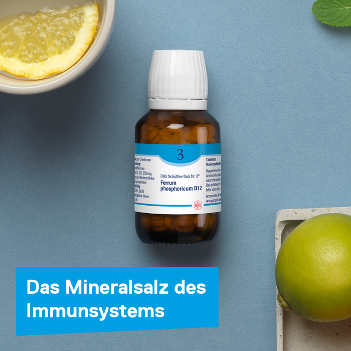 DHU Schüßler-Salz Nr. 3 Ferrum phosphoricum D12, 900 St. Tabletten
