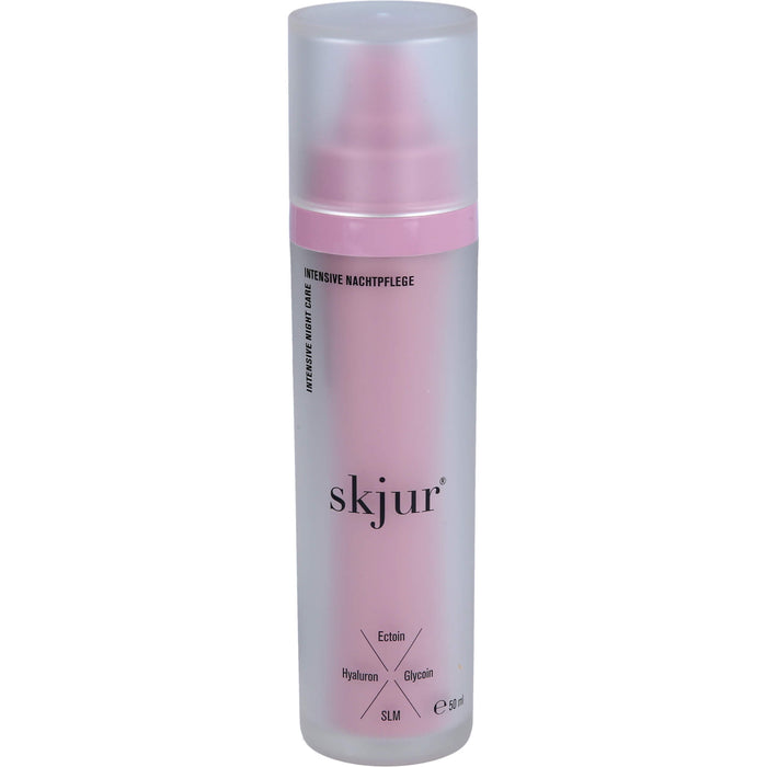 Skjur Intensive Nachtpflege für ein ausgeruhtes und frisches Hautbild bei sensibler Haut, 50 ml Creme