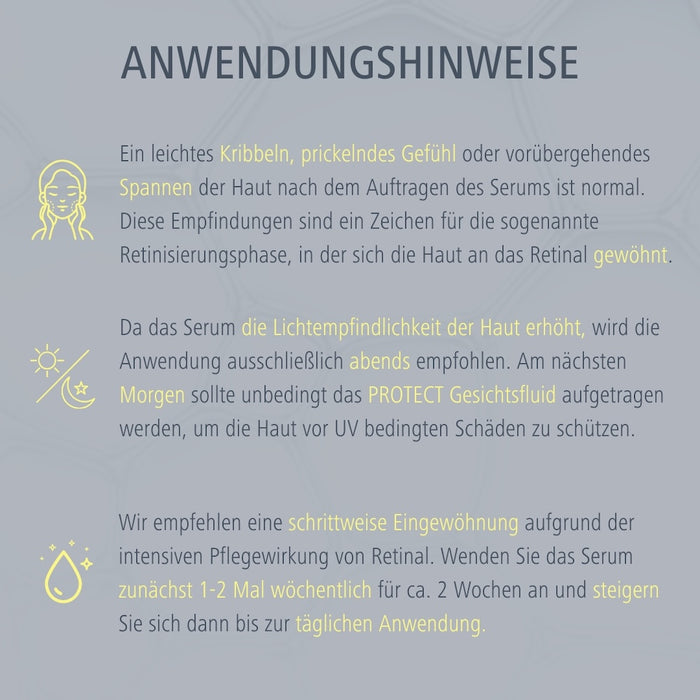 Retinal Serum mit 0,05% Retinal, 30 ml Creme