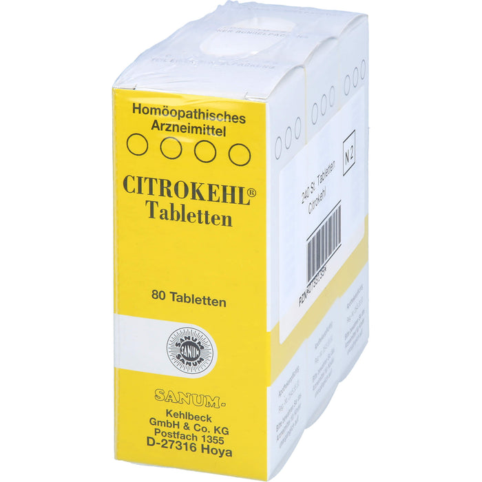 SANUM-KEHLBECK Citrokehl Tabletten, 240 St. Tabletten