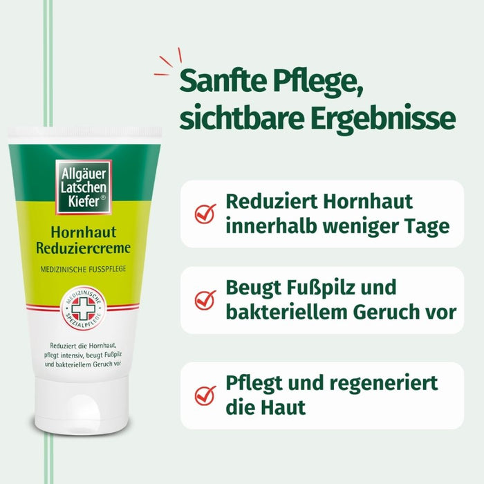 Allgäuer Latschenkiefer Hornhaut Reduziercreme, 150 ml Creme