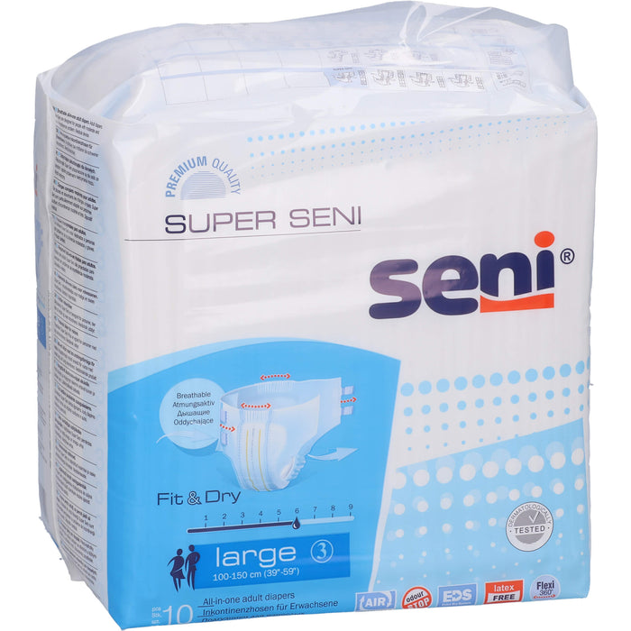Seni Super Large Windelhosen für Erwachsene Gr.3, 30 St