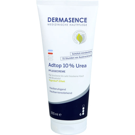 DERMASENCE Adtop 10 % Urea Pflegecreme für trockene bis sehr trockene Haut, 200 ml Creme