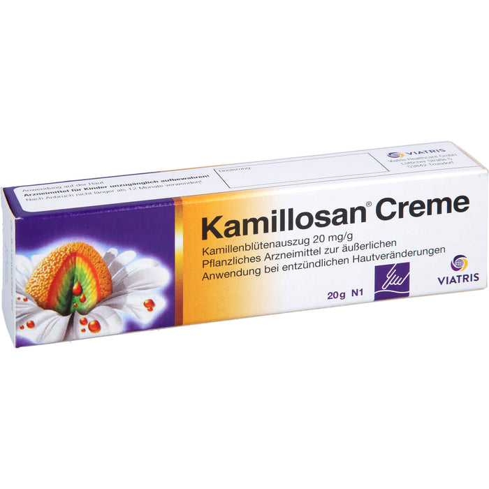 Kamillosan Creme entzündungshemmend, reizlindernd, wundheilungsfördernd, 20 g Creme
