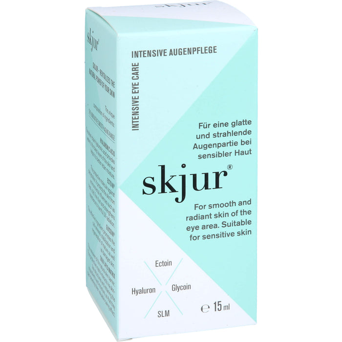 Skjur Intensive Augenpflege für eine glatte und strahlende Augenpartie, 15 ml Creme