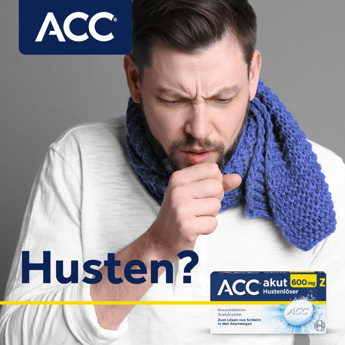 ACC akut 600 mg Z Hustenlöser Brausetabletten, 20 pcs. Tablets