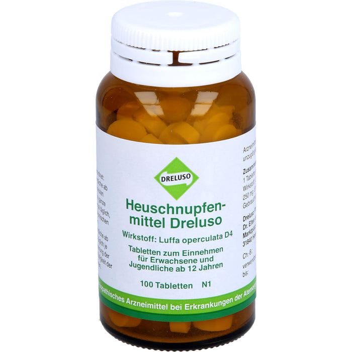 Dreluso Heuschnupfenmittel Tabletten bei Erkrankungen der Atemorgane, 100 St. Tabletten