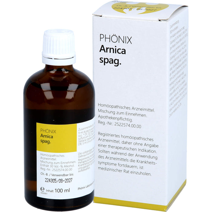 Phönix arnica spag. Tropfen, 100 ml MIS