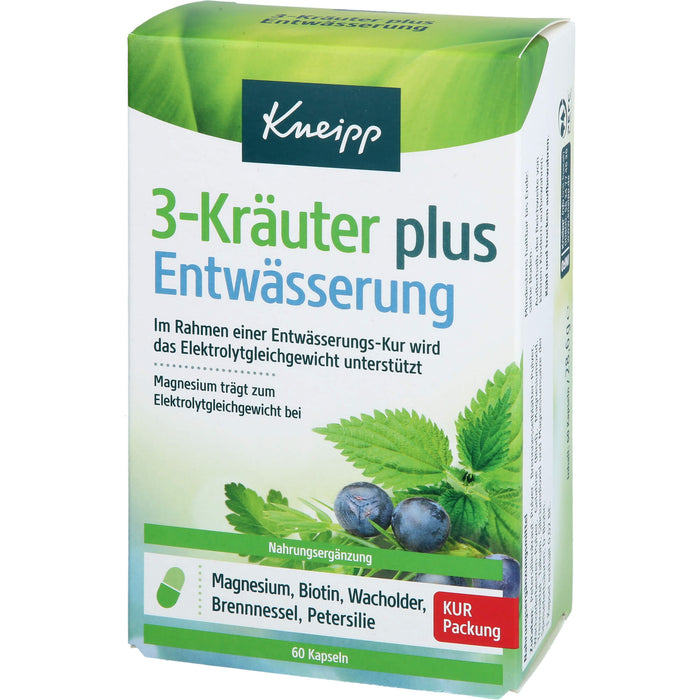 Kneipp 3-Kräuter plus Entwässerung, 60 St KAP