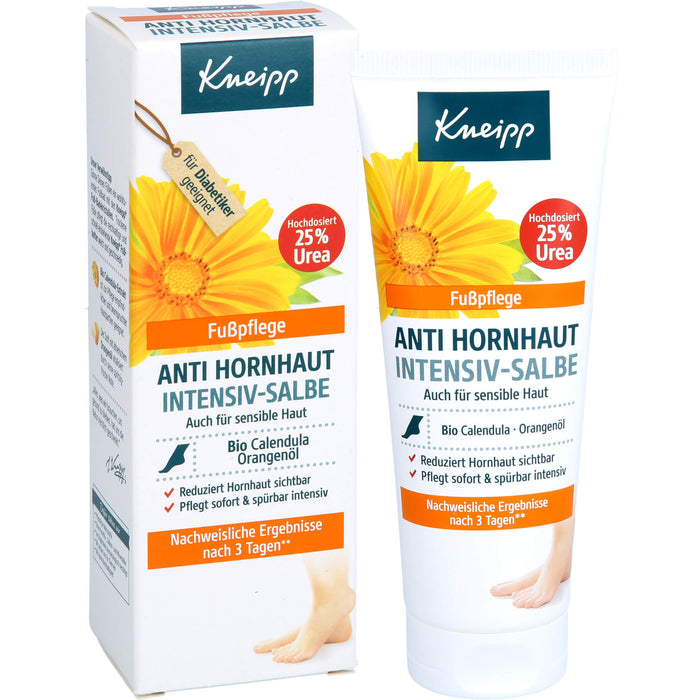 Kneipp Anti Hornhaut Intensiv-Salbe für sensible Haut, 75 ml Salbe