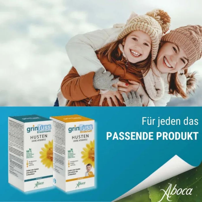 GrinTuss Hustensaft bei trockenem Husten, 180 g Lösung
