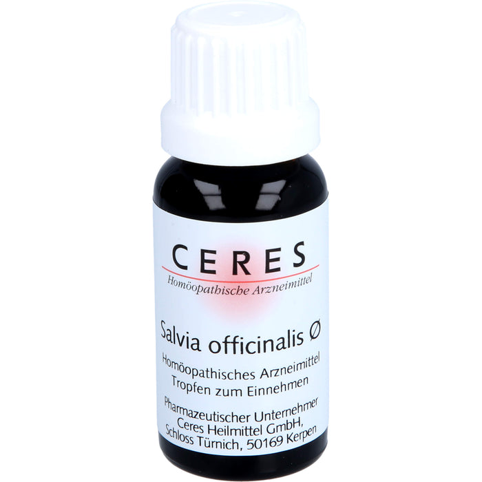 Ceres Salvia offic. Urtinktur, 20 ml Lösung