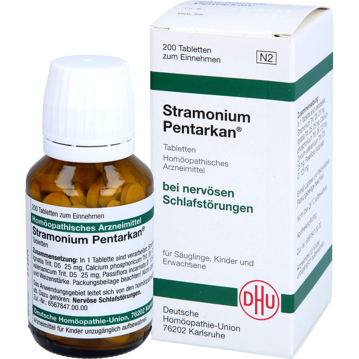 Stramonium Pentarkan  Tabletten, 200 St. Tabletten
