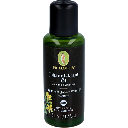 PRIMAVERA Johanniskraut-Öl bio lindernd und wärmend, 50 ml ätherisches Öl