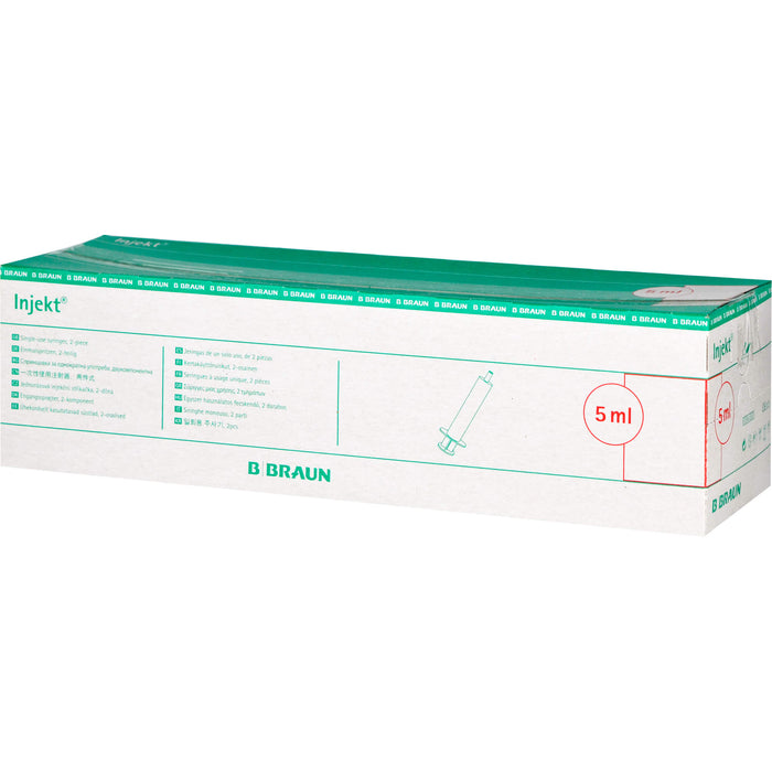 Braun Injekt Spritzen mit exzentrischem Konus Luer-Ansatz, 100 St. Spritzen