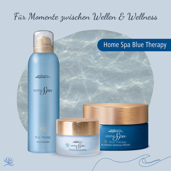 Medipharma Cosmetics Home Spa Blue Therapy Duschschaum, 200 ml Lösung