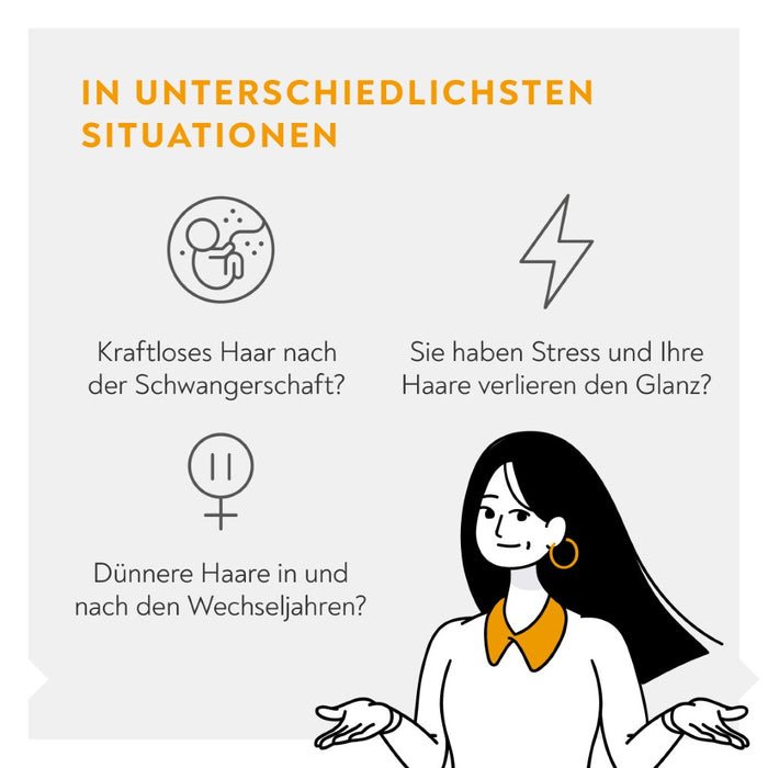 BIO-H-TIN Hair Essentials Mikronährstoff-Kapseln für die Haare, 90 St. Kapseln