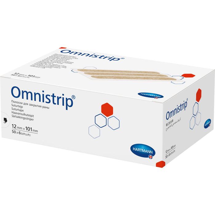 Omnistrip Wundnahtstreifen 12 x 101 mm, 300 St. Pflaster