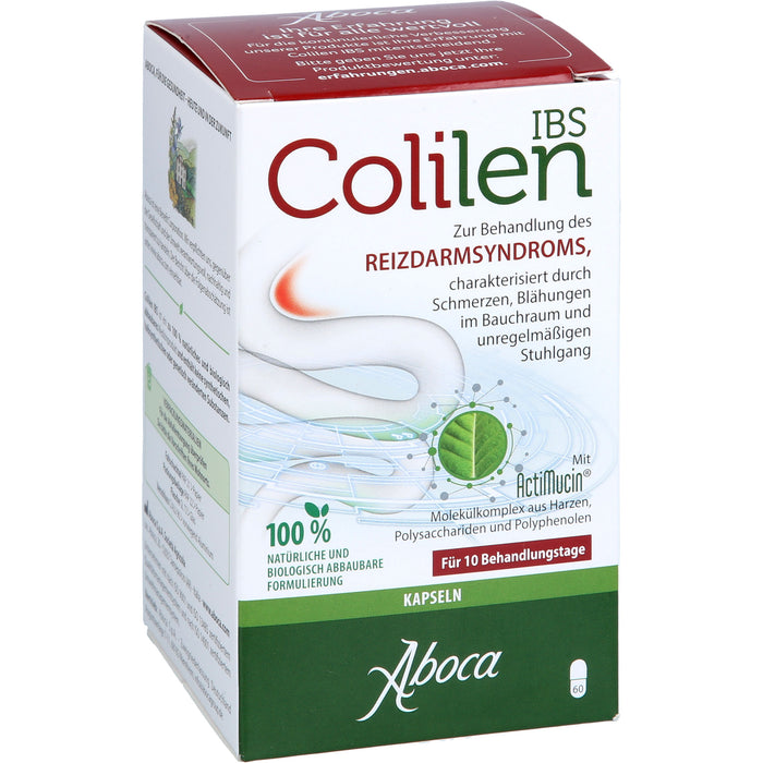 Aboca Colilen IBS Kapseln zur Behandlung des Reizdarmsyndroms, 60 St. Kapseln